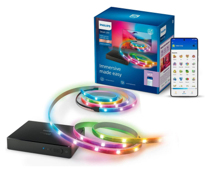 Centrala domu inteligentnego Philips Smart Sync box 2.0 + taśma LED do TV 75''- 85''